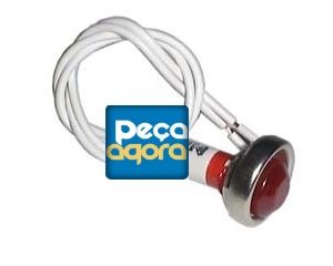Sinalizador grd vermelha/cromado
