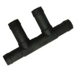 Te plast. 4vias lig. tubos