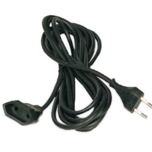 Prolongador Negro (2x1mm) 2M