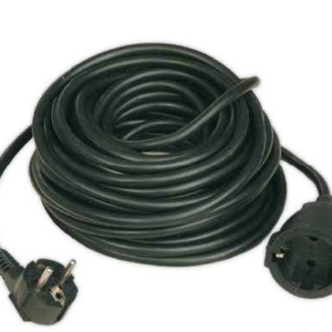 Prolongador Negro Sucko (3x1.5mm) 10M