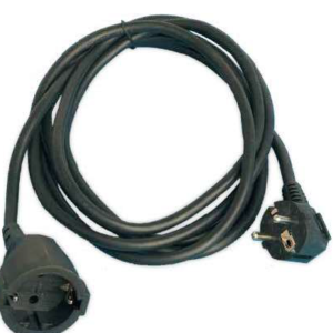 Prolongador Negro Sucko (3x1.5mm) 5M