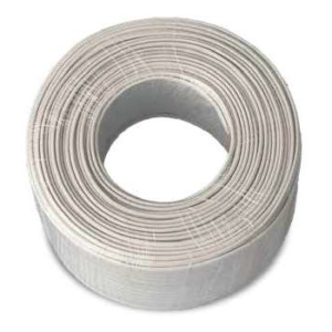 Rollo de 100M  4 cables OD 3.6mm - Blanco
