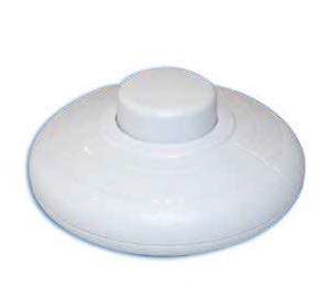 Interruptor de pie 6A 250V - Blanco