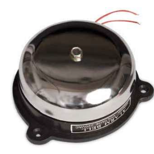 Timbre de acero auxiliar telefónico 10cm diámetro 86db 230V