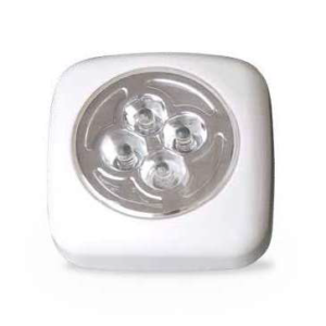 Push-Light 4LEDs. 3 pilas R3 (AAA) - Blíster