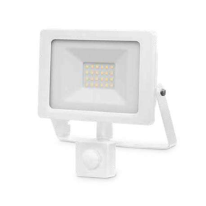 Proyector LED con sensor 10W 6000K IP65 Blanco