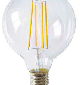 Lámpara Serie Oro decorativa globo G80 LED 4W E27 1800K