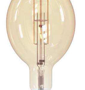 Lampara Vintage ovalada XL LED 8W E27 1800K regul.