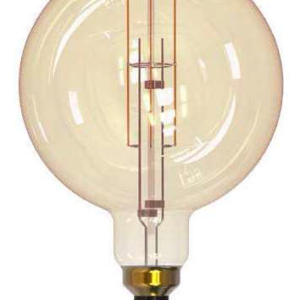 Lampara Vintage globo G200 LED 8W E27 1800K regul.