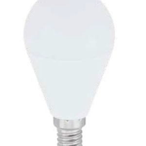 Lampara esferica LED 8W E14 3000K