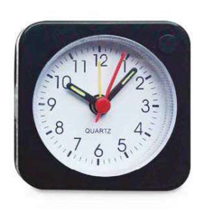 Reloj despertador sobremesa silencioso