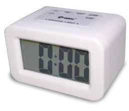 Reloj despertador silicona blanco