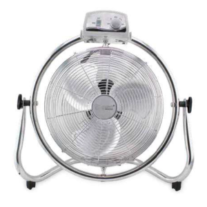 Ventilador industrial de suelo oscilante 40cm 45W