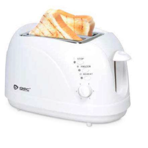 Tostadora pequeña para 2 rebanadas 750W