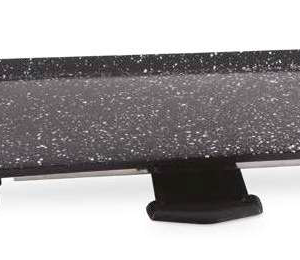 Plancha eléctrica 2000W antiadherente granito 46x26cm