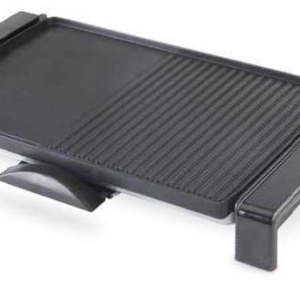 Plancha eléctrica 2000W antiadherente 48x32cm