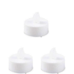 Pack 3 velas decorativas LED - Blister