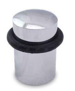 Tope puertas Ø36x35mm mate cilíndrico
