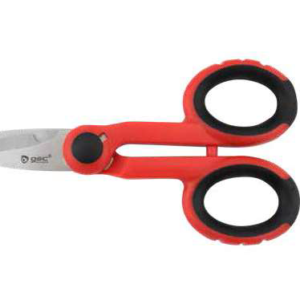 Tijeras profesionales electricista. Diseño ergonómico. Blister
