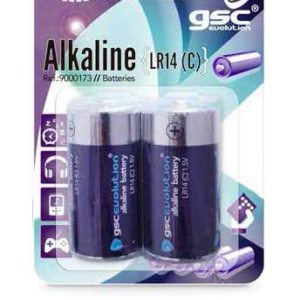 Pila alkalina GSC evolution LR14 (C), Blíster 2 Ud.
