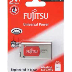 Pila Alkalina FUJITSU 9V, Blíster 1 Unid.