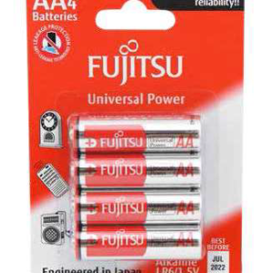 Pila Alkalina FUJITSU LR-6 (AA), Blíster 4 Unid.