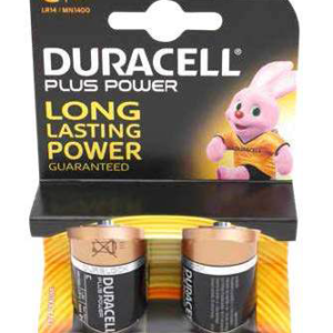 Pila alkalina DURACEL Plus LR14 (C), Blíster 2